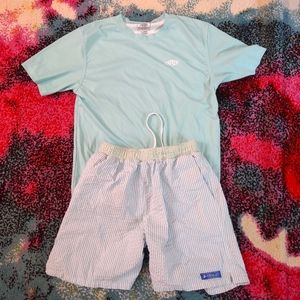 Boys XL Aftco Tee w/ Size 12 J. Bailey Swim Trunks